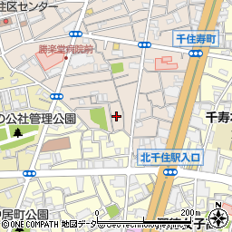 東京都足立区千住寿町13周辺の地図