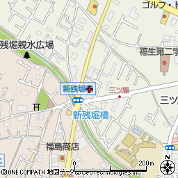 東京都武蔵村山市三ツ藤2丁目26周辺の地図