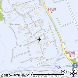 山梨県韮崎市円野町下円井1633周辺の地図