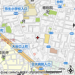 東京都板橋区弥生町10周辺の地図