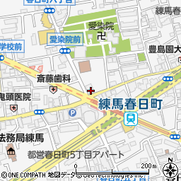 きらぼし銀行豊島園支店 ＡＴＭ周辺の地図