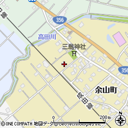 千葉県銚子市余山町314周辺の地図