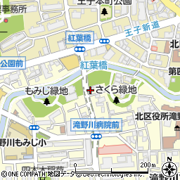 東京都北区滝野川2丁目60-6周辺の地図