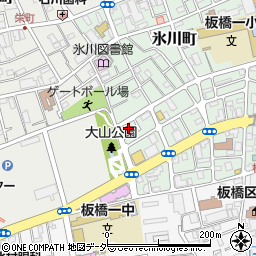 東京都板橋区氷川町36周辺の地図