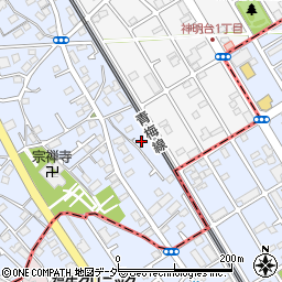 東京都羽村市川崎2丁目2周辺の地図