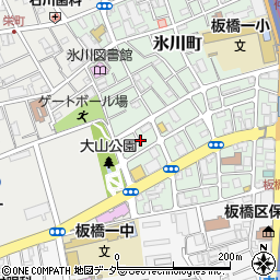 東京都板橋区氷川町37周辺の地図