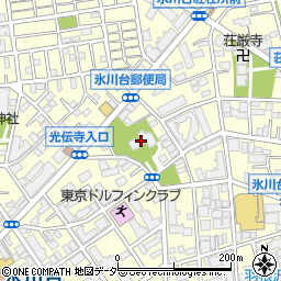 光伝寺周辺の地図
