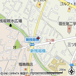東京都武蔵村山市三ツ藤2丁目26-7周辺の地図