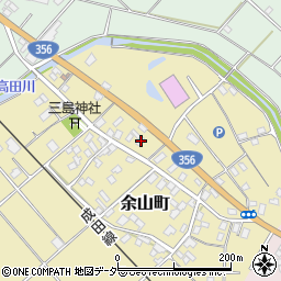 千葉県銚子市余山町481周辺の地図
