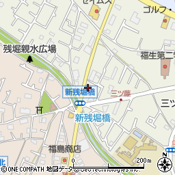 東京都武蔵村山市三ツ藤2丁目26-1周辺の地図