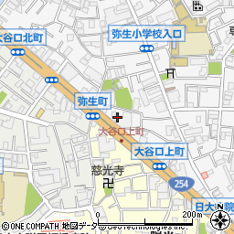 東京都板橋区弥生町72周辺の地図