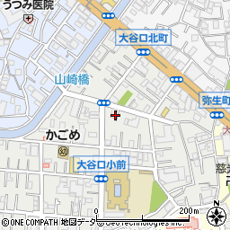 東京都板橋区大谷口北町17周辺の地図