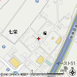 千葉県富里市七栄532-213周辺の地図