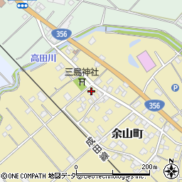 千葉県銚子市余山町477周辺の地図