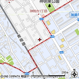 エスカイア１００羽村第一周辺の地図