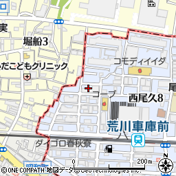 帝国インキ製造株式会社周辺の地図