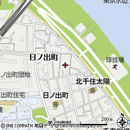 東京都足立区日ノ出町30周辺の地図