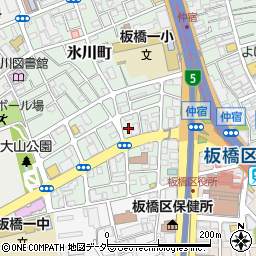 東京都板橋区氷川町4周辺の地図