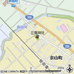 千葉県銚子市余山町557周辺の地図