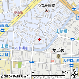 東京都板橋区東山町7周辺の地図