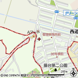 千葉県鎌ケ谷市西道野辺11周辺の地図