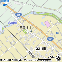 千葉県銚子市余山町478周辺の地図