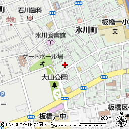 東京都板橋区氷川町35周辺の地図