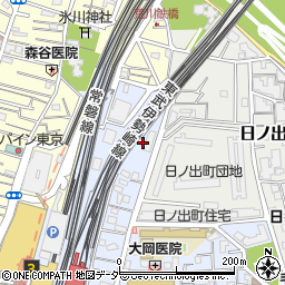 東京都足立区千住旭町45周辺の地図