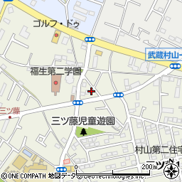 東京都武蔵村山市三ツ藤1丁目31-8周辺の地図