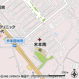 千葉県八千代市米本2223周辺の地図