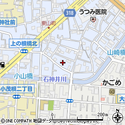 東京都板橋区東山町21周辺の地図