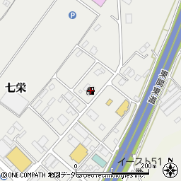 コスモセルフ＆カーケアステーション富里日吉台ＳＳ周辺の地図