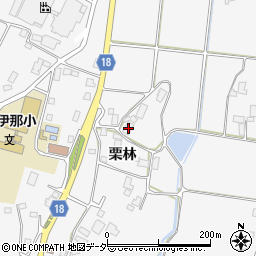 長野県駒ヶ根市東伊那栗林2487周辺の地図