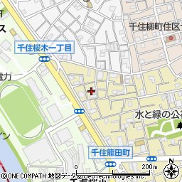 東京都足立区千住龍田町26周辺の地図