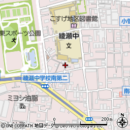 東京都葛飾区小菅2丁目10周辺の地図