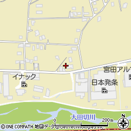 長野県上伊那郡宮田村5381周辺の地図