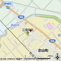 千葉県銚子市余山町555周辺の地図