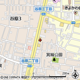 日産東京販売谷原笹目通り店周辺の地図