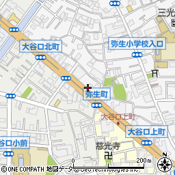 東京都板橋区弥生町74周辺の地図