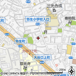 東京都板橋区弥生町68周辺の地図