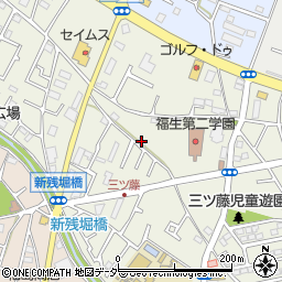 東京都武蔵村山市三ツ藤2丁目22-16周辺の地図
