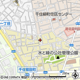 東京都足立区千住龍田町18周辺の地図