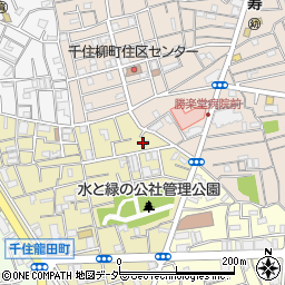 東京都足立区千住龍田町15周辺の地図