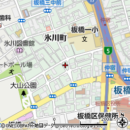 東京都板橋区氷川町41周辺の地図