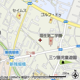 東京都武蔵村山市三ツ藤2丁目21周辺の地図
