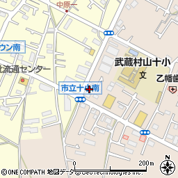 ホクアイ東京支店東京西営業所周辺の地図