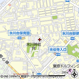 東京都練馬区氷川台4丁目47-22周辺の地図