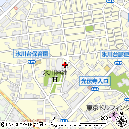 東京都練馬区氷川台4丁目47-22周辺の地図