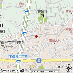 ガラス屋さん２４　東京都・西東京市店周辺の地図