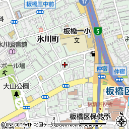 東京都板橋区氷川町10周辺の地図